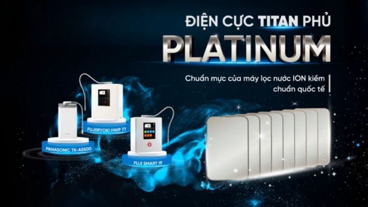 5 lý do nên mua máy điện giải ion kiềm có nhiều tấm điện cực Titanium