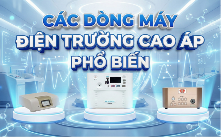 So sánh 6 dòng máy điện trường cao áp phổ biến hiện nay