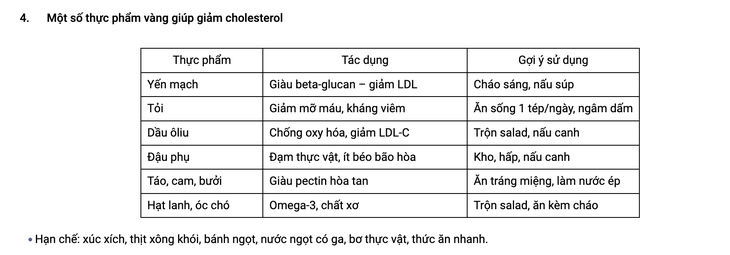 Chế độ ăn phòng tăng mỡ máu ở người cao tuổi - Ảnh 3.