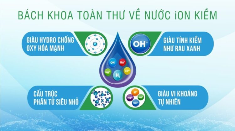 Nước ion kiềm là gì? Có thật sự tốt cho sức khỏe không?
